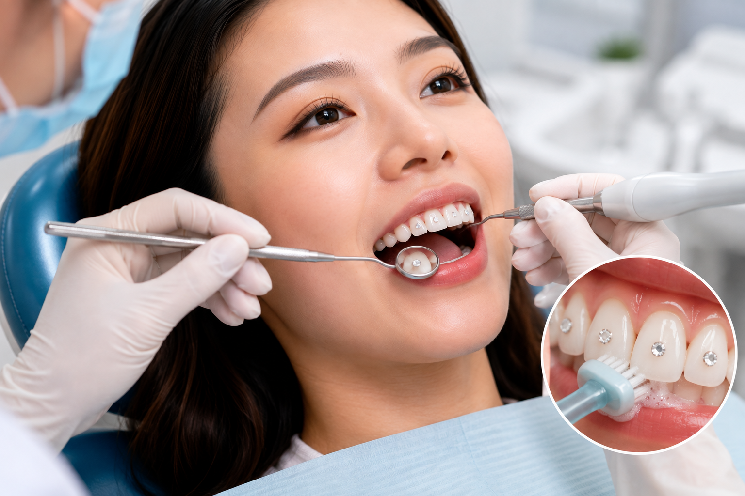 Vệ sinh răng như bình thường